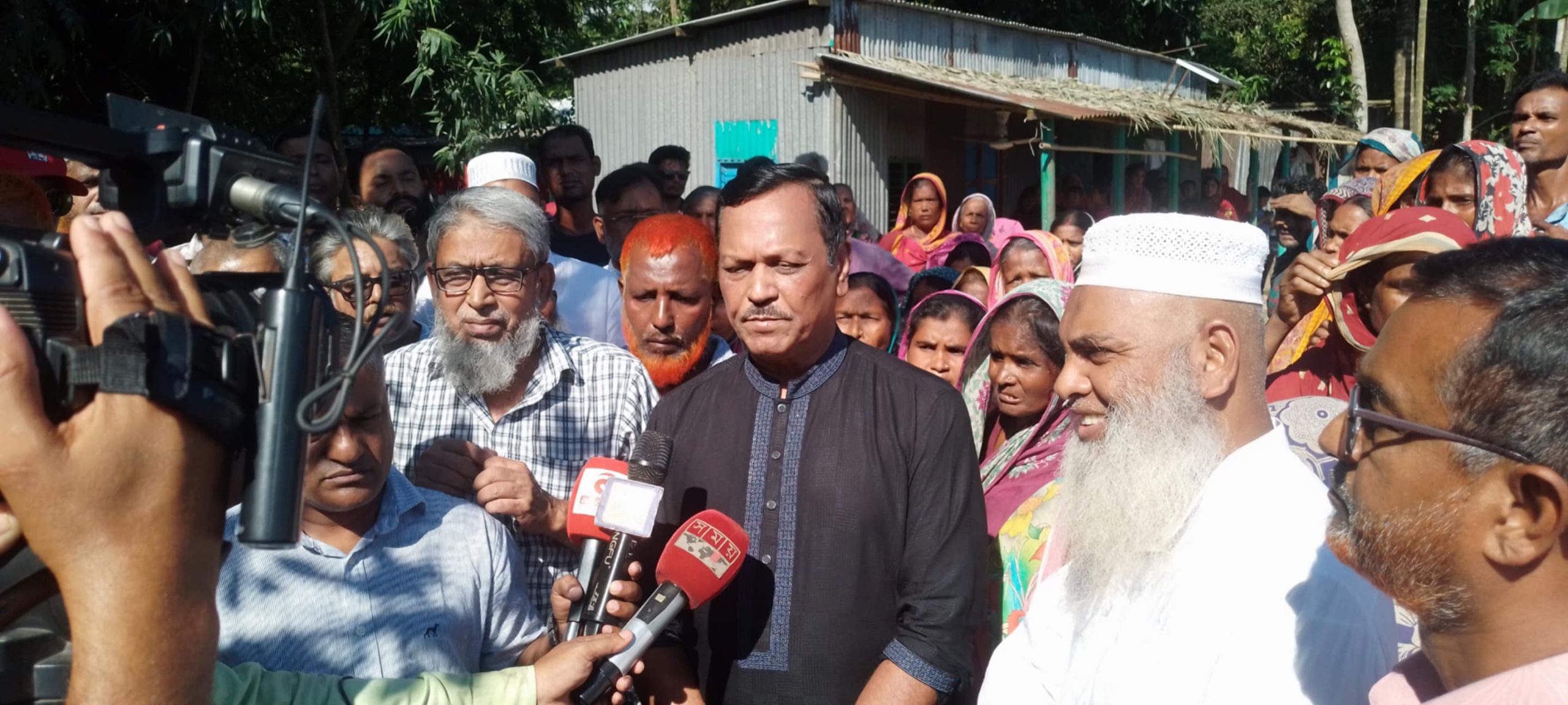 পাটুরিয়া ঘাট ভাঙ্গন পরিদর্শন করেন বিএনপি’র কেন্দ্রীয় নেতা এস এ জিন্নাহ কবির
